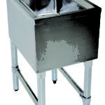 BK-Resources BKUBS-1014HS1218SPGS Underbar Dump Stations- 18" Depth