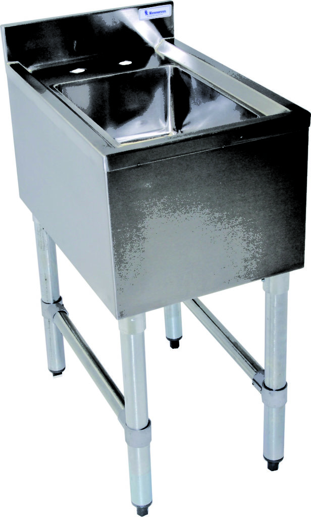 BK-Resources BKUBS-1014HS12-P-GS Underbar Dump Stations- 21" Depth