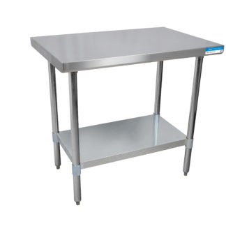 BK-resources WST-7230 Flat Top Tables-SS Legs