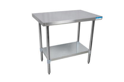 BK-resources WST-7230 Flat Top Tables-SS Legs