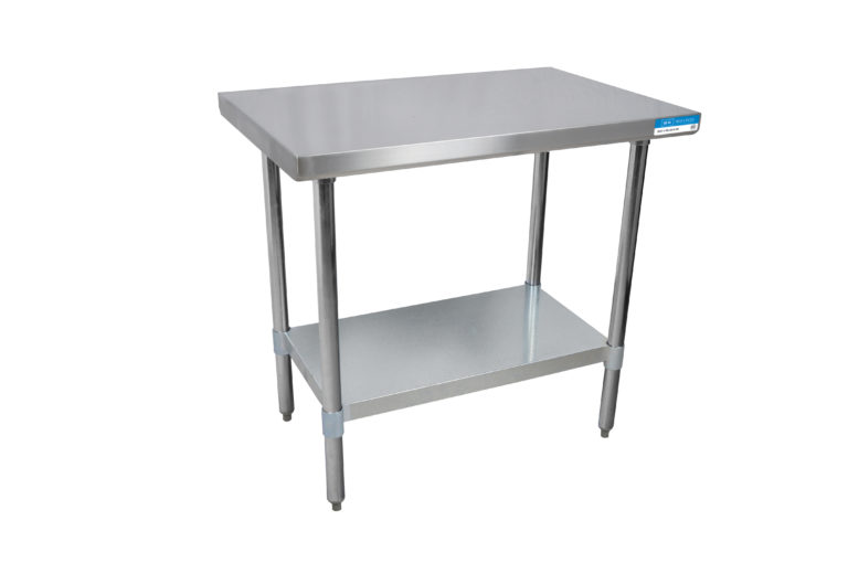 www.bk-resources.com BK-resources WST-7230 Flat Top Tables-SS Legs