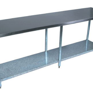 BK-resources WST-9630 Flat Top Tables-SS Legs